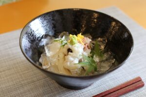 【夏の涼味🍃】淡路鱧と淡じ糸そうめんの涼やか一品✨
