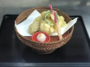 ✨「旬を一口、淡路産鱧の天婦羅」