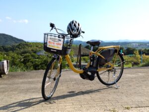 レンタサイクルでのんびり町散歩