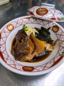 🐟【会席料理・鯛の荒煮】✨